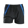thumbnail image 1 of IYTR Men's Athletic Shorts Quick Dry Running Shorts Gym Workout Shorts Summer Shorts Breathable Mesh Sport Shorts with Pockets Elastic Waist Drawstring for Men Blue XL, 1 of 4