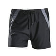 thumbnail image 1 of IYTR Men's Athletic Shorts Quick Dry Running Shorts Gym Workout Shorts Summer Shorts Breathable Mesh Sport Shorts with Pockets Elastic Waist Drawstring for Men Gray XXXL, 1 of 4