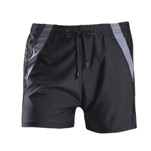 IYTR Men's Athletic Shorts Quick Dry Running Shorts Gym Workout Shorts Summer Shorts Breathable Mesh Sport Shorts with Pockets Elastic Waist Drawstring for Men Gray XXXL