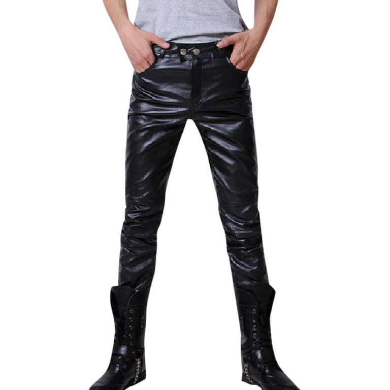 The Letters : 5Pocket Leather Slim Pant The Letters : 5Pocket