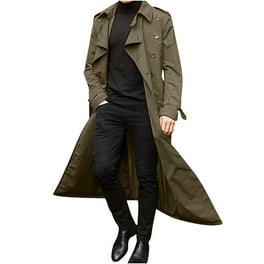 ジャケット・アウター STILL BY HAND SEMI-DOUBLE TRENCH COAT Xingfenly Short Trench coat men,double-breasted youth jacket