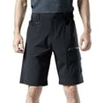 thumbnail image 1 of IYTR Men's Summer Quick-Drying Cargo Shorts Hiking Lightweight Stretch Pants with Zipper Pockets Black XXL, 1 of 1