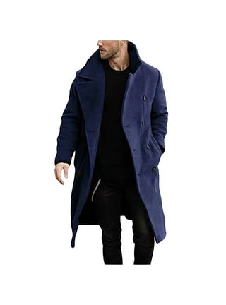 Wool Toggle Coat Men