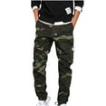 IYTR Mens Cargo Pants Leisure Workout Long Pants with Multi Pockets
