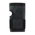 thumbnail image 1 of IYTR Mens Compression Wrist Sleeve Breathable Adjustable Hand Wrist Splint Support Fingerless Gloves for Hand Pain Relief Black L, 1 of 5