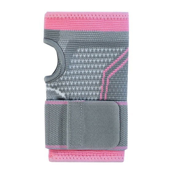 IYTR Mens Compression Wrist Sleeve Breathable Adjustable Hand Wrist Splint Support Fingerless Gloves for Hand Pain Relief Gray S