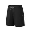 IYTR Mens Shorts Elastic Waist Drawstring Athletic Shorts Summer Fashion Solid Color Fitness Sports Shorts Black XL