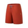IYTR Mens Shorts Elastic Waist Drawstring Athletic Shorts Summer Fashion Solid Color Fitness Sports Shorts Red L