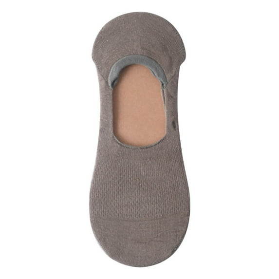 IYTR Mens Socks Solid Color Bottom Mesh Breathable Comfortable Breathable Invisible Socks for Men