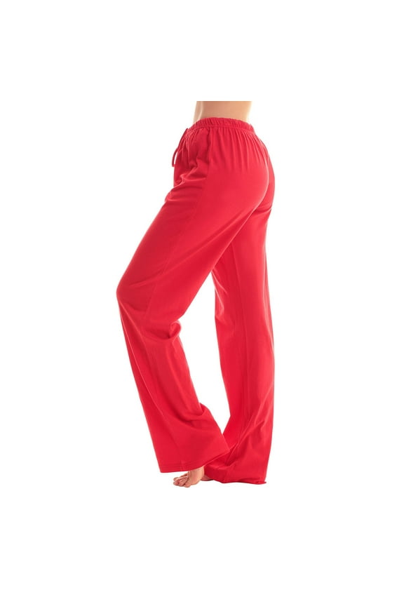 Buffalo Plaid Pajama Pants Elastic Waist Pajamas Pants Bootcut Bell Bottom Bottoms Lounge Fleece Leggings for Women Hot Pink L