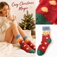 thumbnail image 1 of IYYVV Fuzzy Socks for Women Fall Cozy Fluffy Slipper Socks Non Slip Socks Warm Thick Socks for Winter Cold ,Sleep B One Size, 1 of 5