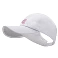 thumbnail image 1 of IYYVV Girls Backless Ponytail Hat Quick Dry Baseball Caps Breathable Adjustable Sport Hat White, 1 of 2