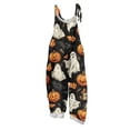 thumbnail image 1 of IYYVV Halloween Jumpsuits for Women Sleeveless Pumpkin Print Rompers Pants Adjustable Strap Baggy Overalls 2026 Navy 2XL, 1 of 7
