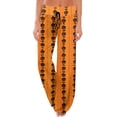thumbnail image 1 of IYYVV Halloween Pajamas For Womens Casual Blood Rose Patterned Drawstring Pjs Halloween Stretch Lounge Carved Dressy Clothes Saffron XL, 1 of 6
