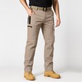 thumbnail image 1 of IYYVV Men's Pants Cargo Hiking Work Pants,Gusseted Crotch,Stretch Fabric,Lightweight,for Outdoor Activies Fishing and Travel Khaki M, 1 of 4
