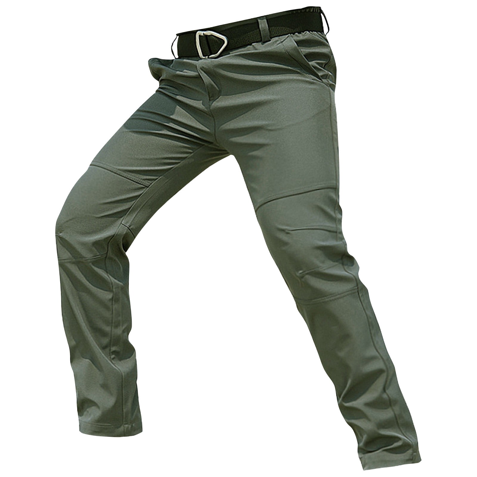 Mlqidk Men's Military Cargo Pants Quick Dry Big And Tall Outdoor Cargo Pants Water Resistant Durable Ripstop Hiking Pants Fishing Trousers Multi Pocket K