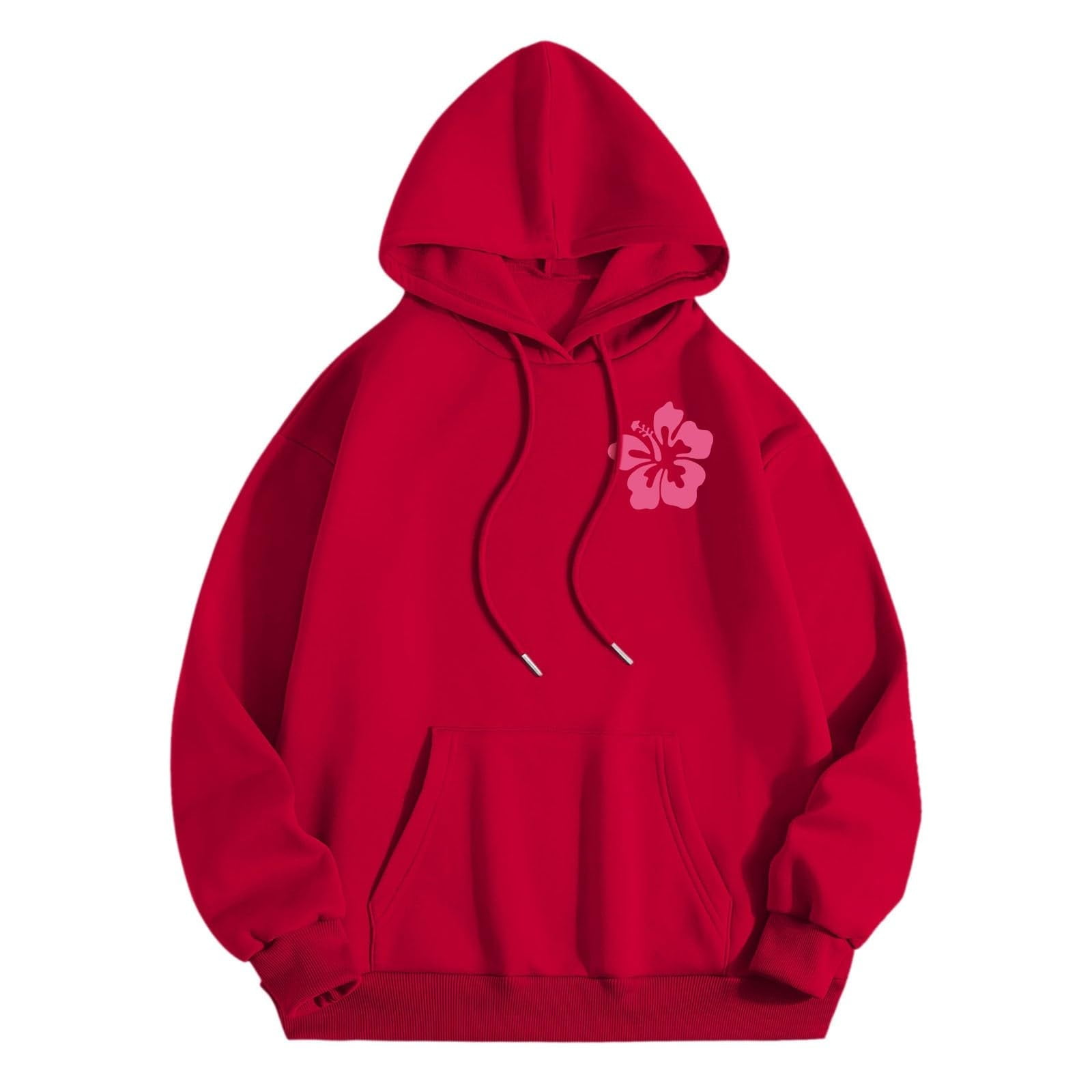 Cute red sweatshirts discount