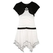 IZ Amy Byer Big Girls Mock-Layer Halter Dress - Size 14