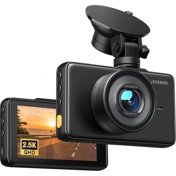 CocoBear 4K Dash Cam with WiFi, Front 4K Car Camera, Night Vision WDR, 170 Wide Angle, Loop Recording, G-Sensor, Parking Mode, APP Control