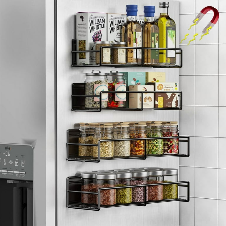 Side of refrigerator spice rack sale