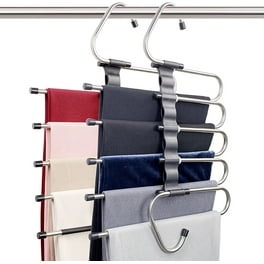  BHcorner Black Space Saving Hangers for Clothes,10 Pack Magic Hangers  Closet Space Saving,Sturdy Plastic Space Saver Hangers for Clothes, Updated  Multifunctional Closet Organizer Collapsible Hangers. : Home & Kitchen