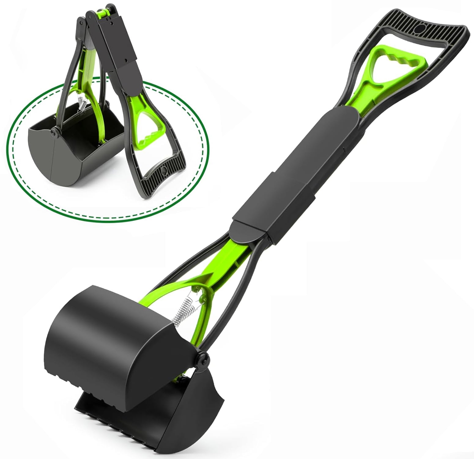 IZEYNO Pooper Scooper for Dogs and Cats, Portable Dog Poop Pick up Tool