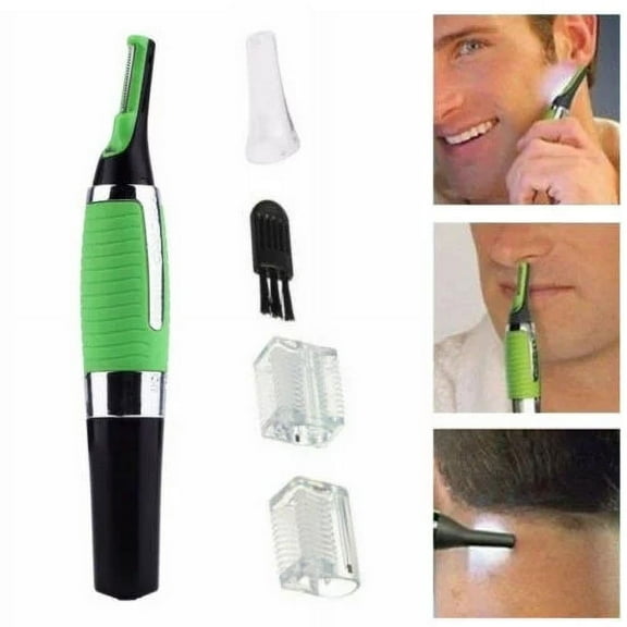 IZFHT Shave Men Nose Face Neck Eyebrow Hair Mustache Beard Trimmer Shaver Clipper