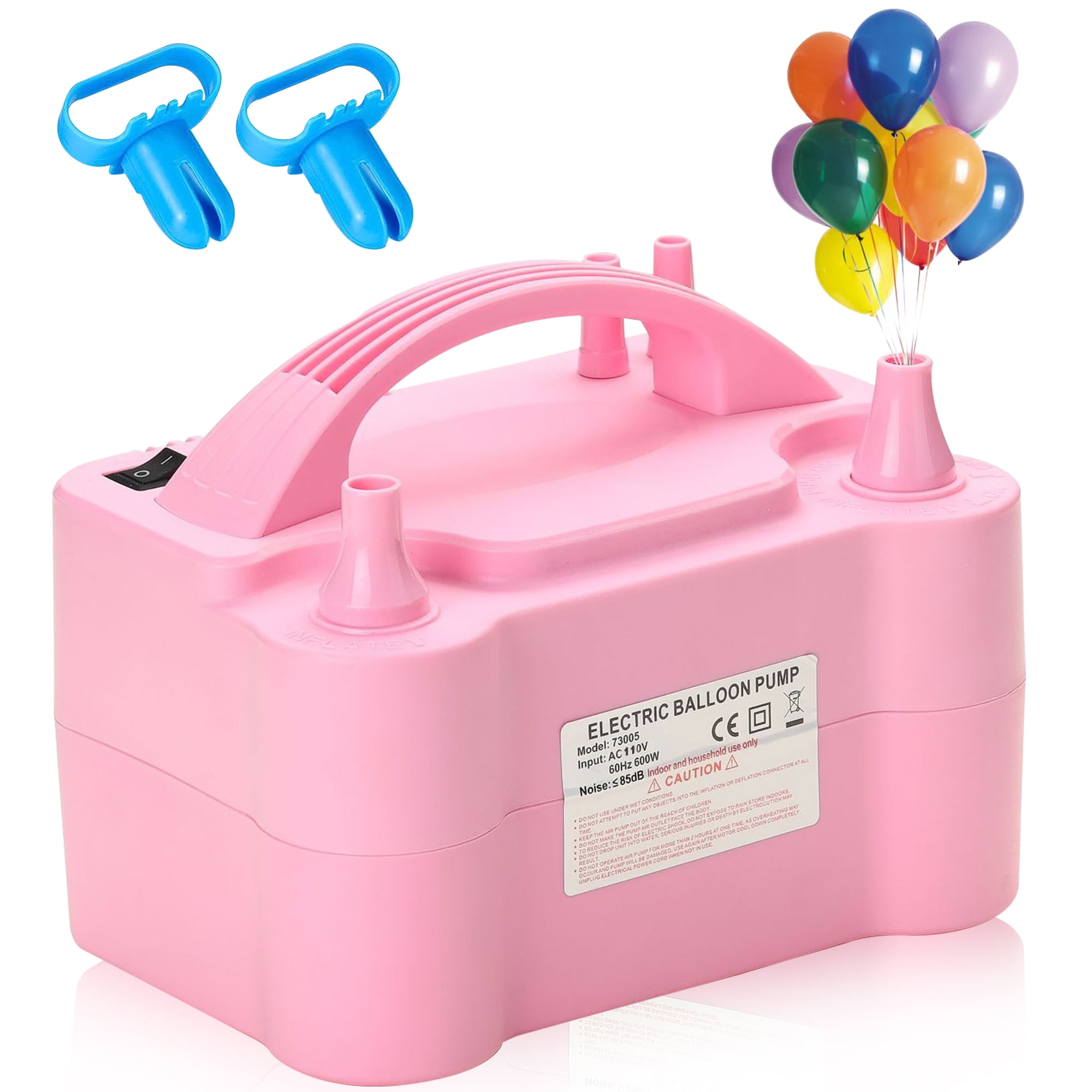 Electric Balloon Pump Machine - Two Nozzle Baloon Pumper Electronic -  Balloon Blower Machine - Latex, Metallic Balloon Air Pump, Bolun Pump,  Balloon Filling Machine - Party Propz: Online Party Supply And