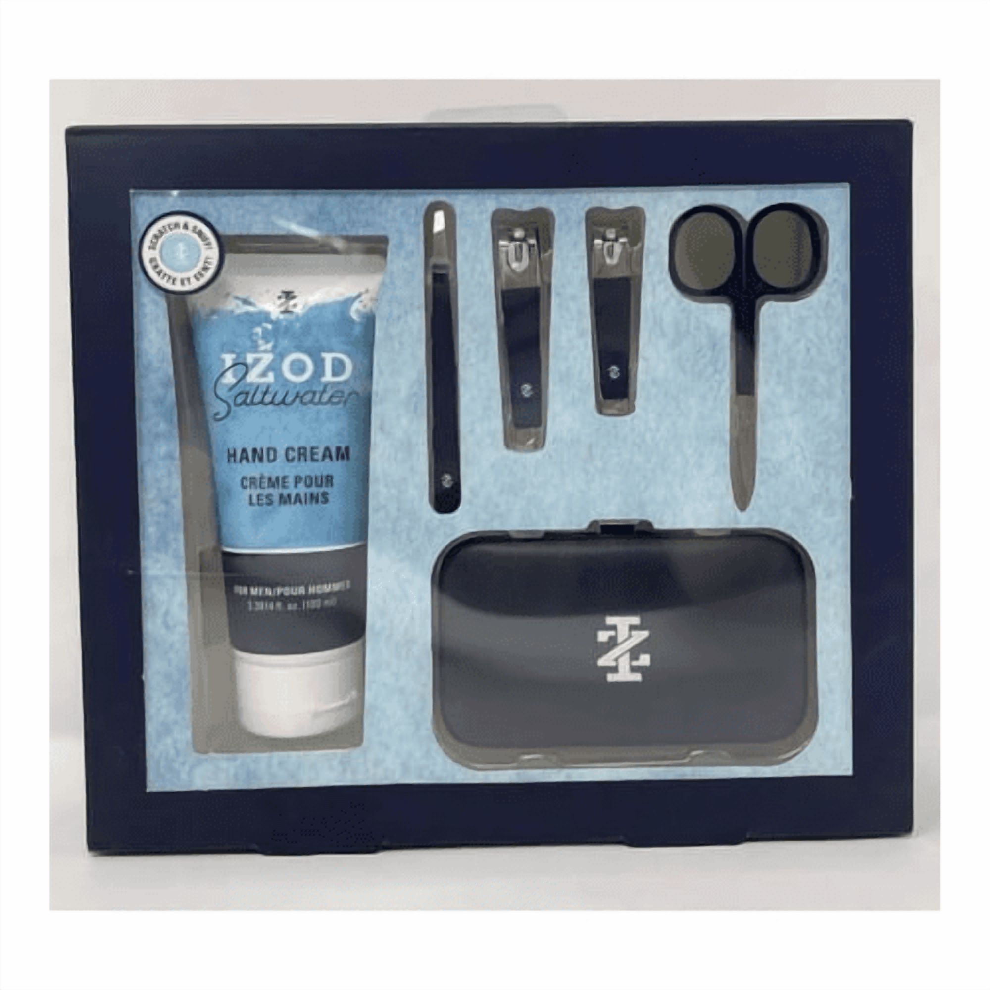IZOD 6 Piece Grooming Set, Salt Water Hand Cream - Walmart.com