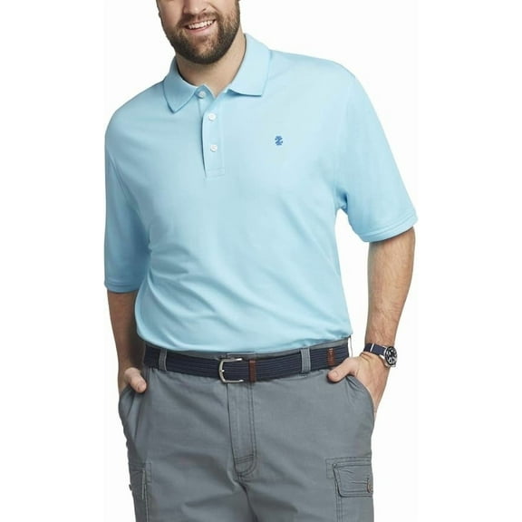 IZOD Big Advantage Performance Natural Stretch, Moisture Wicking, Quick Dry Polo Shirt, Men's Big & Tall