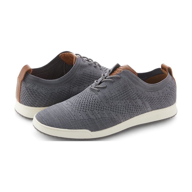 Izod Size 9.5 M BREEZE Grey Fabric Oxfords New Men\'s Shoes Izod | Shoes | Izod Size 95 M Breeze Grey Fabric Oxfords New  main image 3