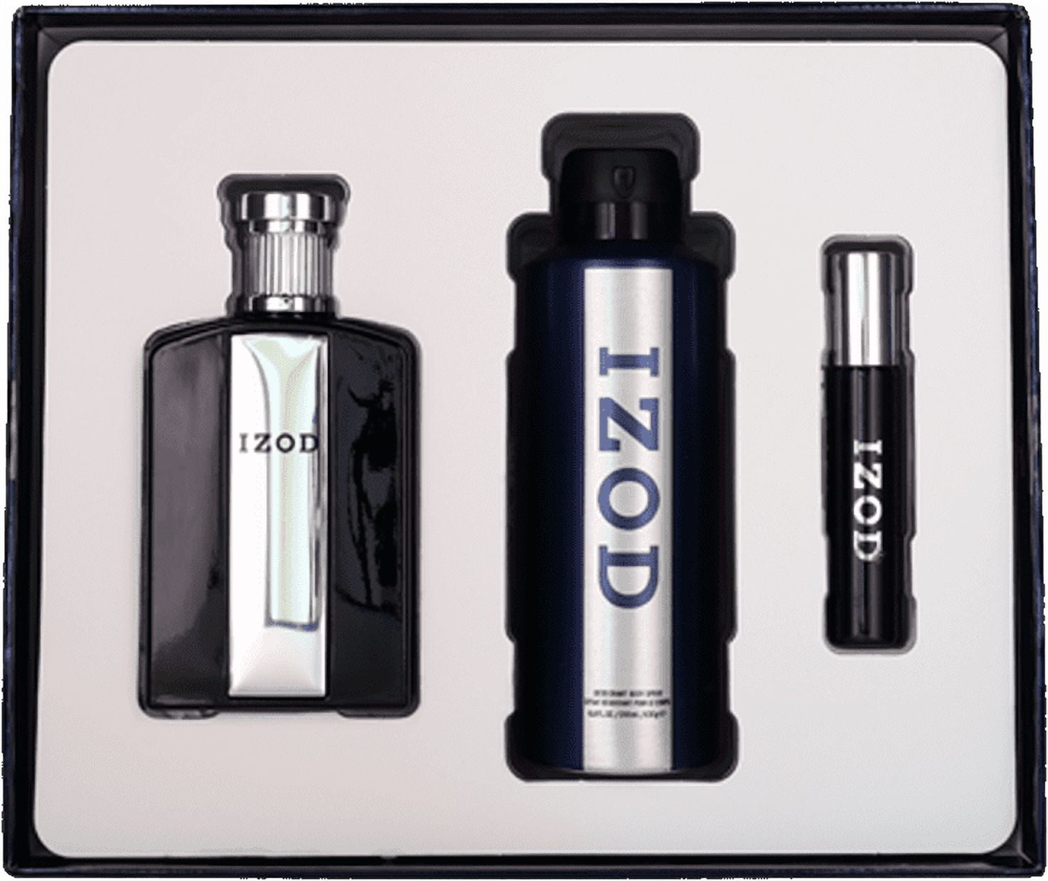IZOD Men's Cologne Sets: Eau de Toilette + Deodorant Body Spray