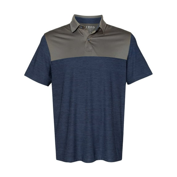 IZOD Colorblocked Space-Dyed Polo