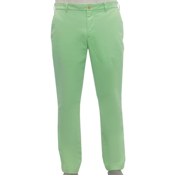 IZOD Golf Men's Performance Stretch Straight Fit Chino Pant,36W 32L Meadow Green -
