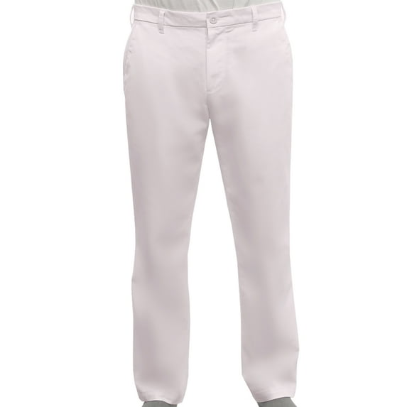 IZOD Golf Men's Performance Stretch Straight Fit Chino Pant, 38W 32L White -
