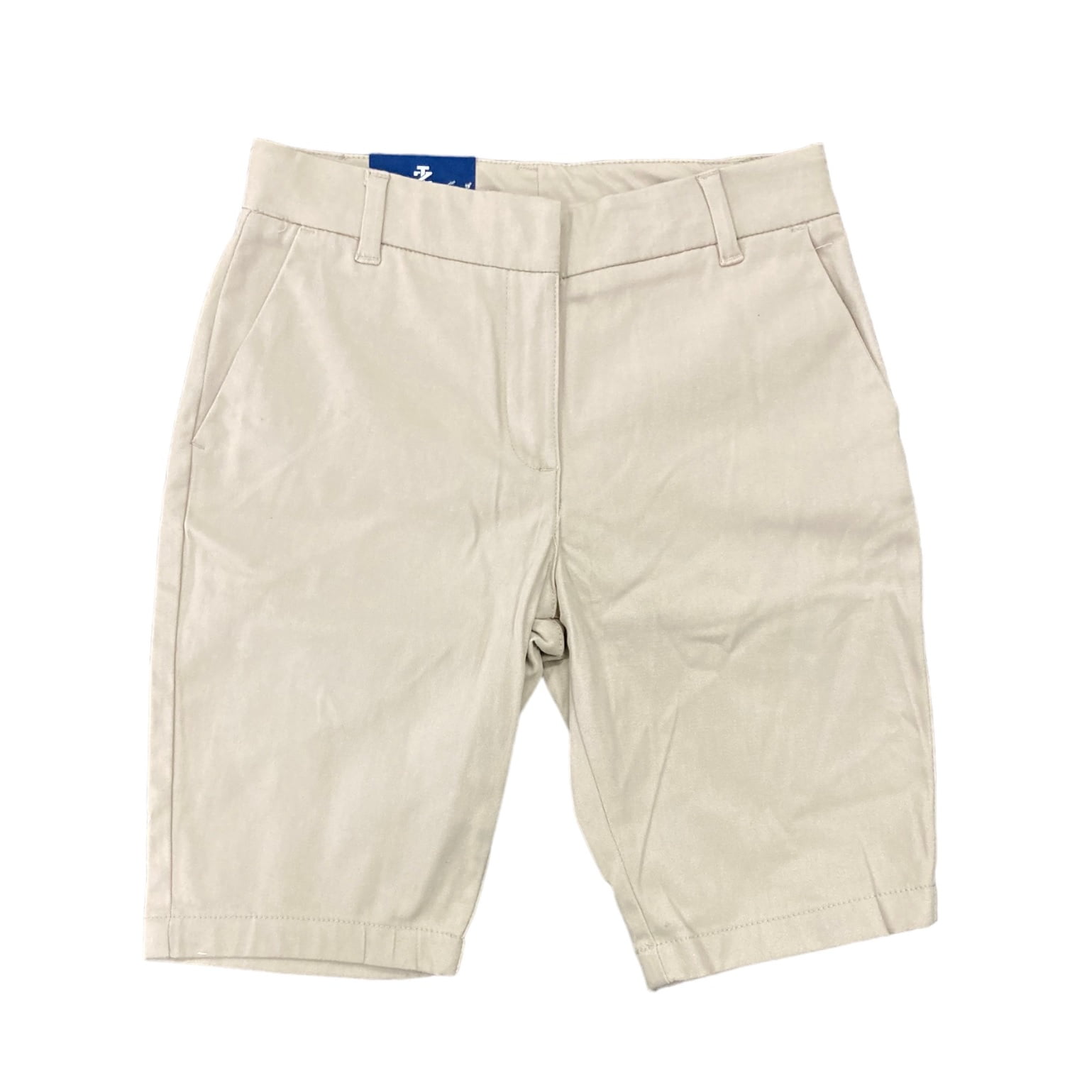 IZOD Junior Girl s Adjustable Waist Stretch Approved Schoolwear Twill Short