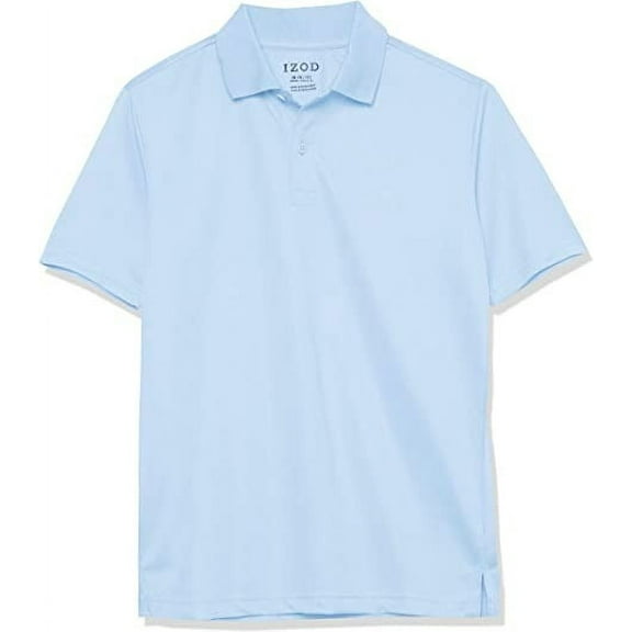 IZOD LIGHT BLUE Boys' School Uniform Short Sleeve Polo Shirt, US 4T