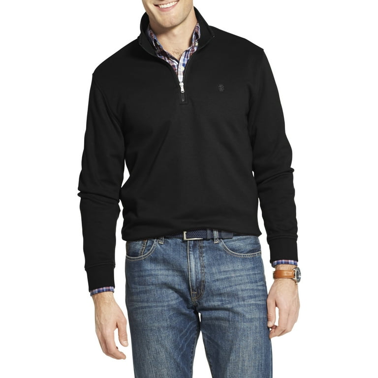 Izod quarter zip pullover top