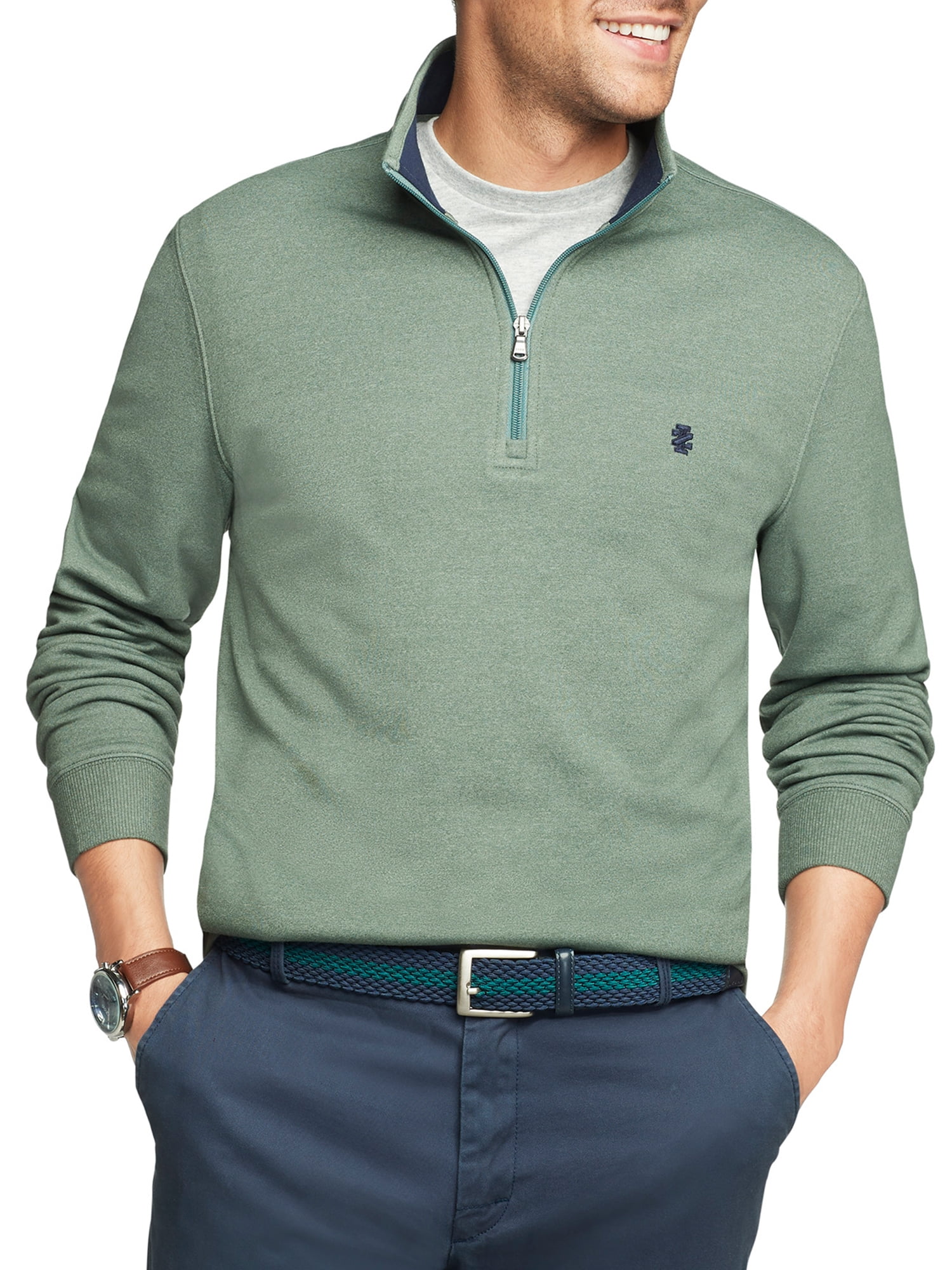 IZOD Men's Advantage Fleece Quarter Zip