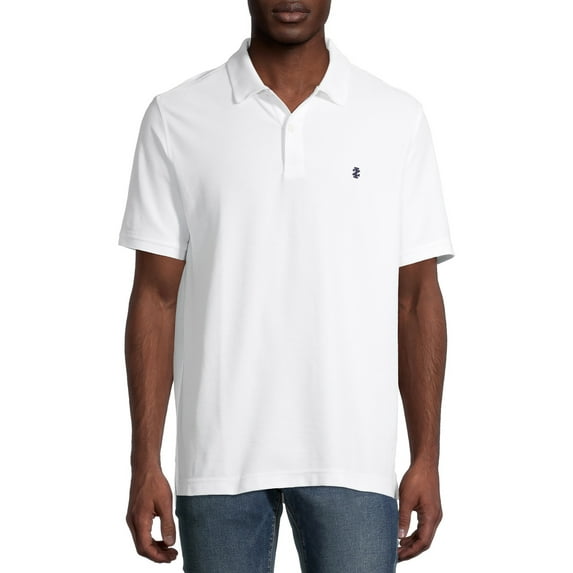 IZOD Men's Advantage Performance Comfort Stretch Solid Polo Shirt