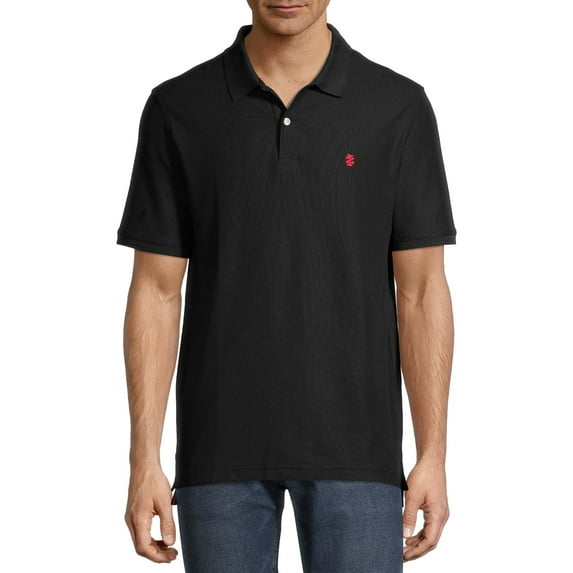 IZOD Men's Advantage Performance Comfort Stretch Solid Polo Shirt