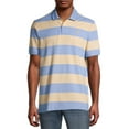 thumbnail image 1 of IZOD Men's Advantage Performance Comfort Stretch Stripe Polo Shirt, 1 of 5