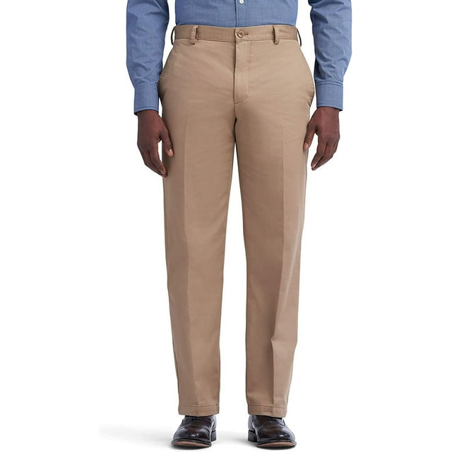 IZOD Men's American Chino (Inert FlatFront or Pleated) ClassicFit