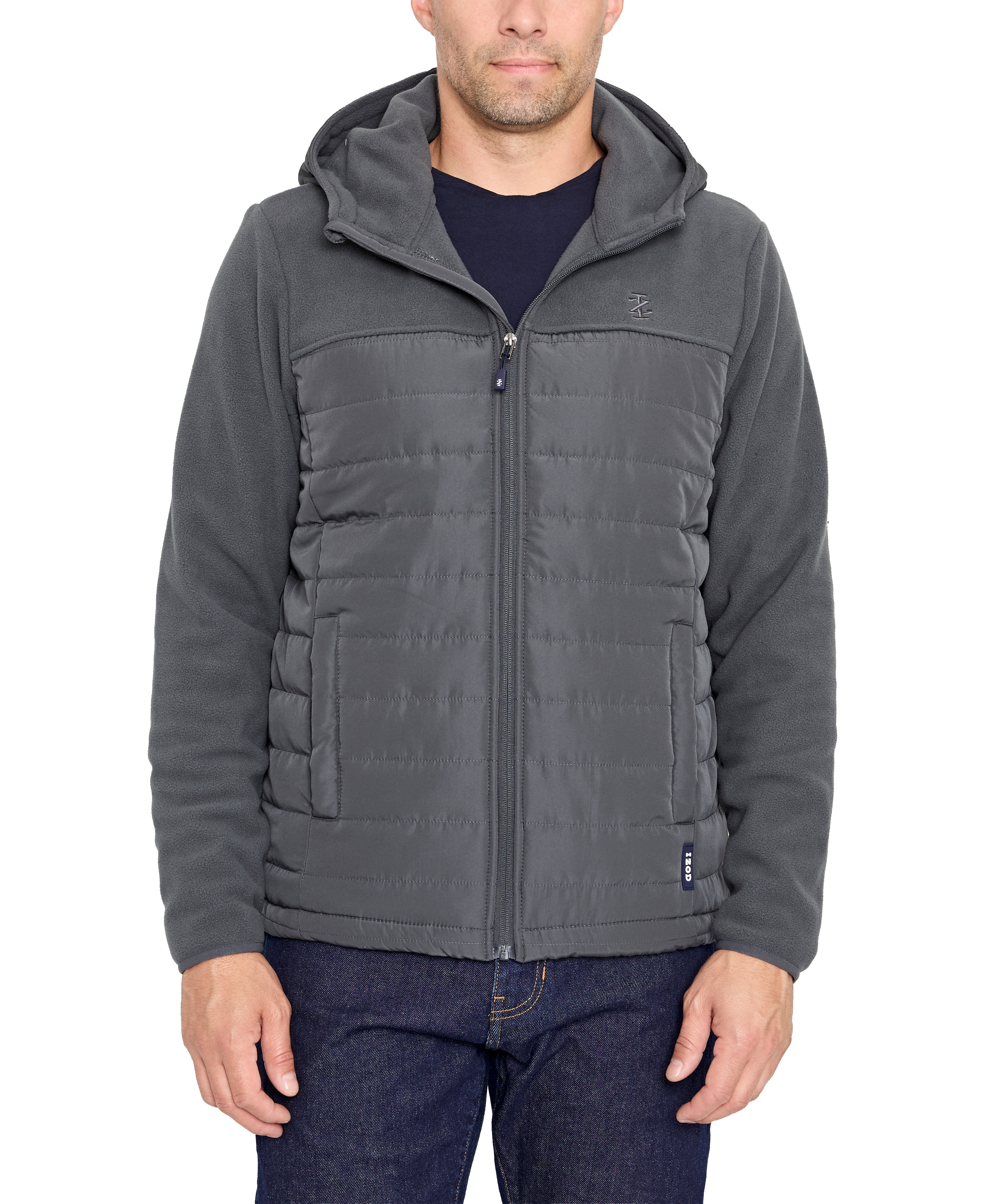 IZOD Men's & Big Men's Fleece Jacket, Up to Size 2XL
