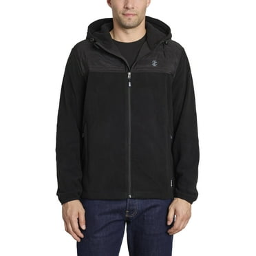 IZOD Men's & Big Men's Hooded Fleece Jacket, Up to Size 2XL