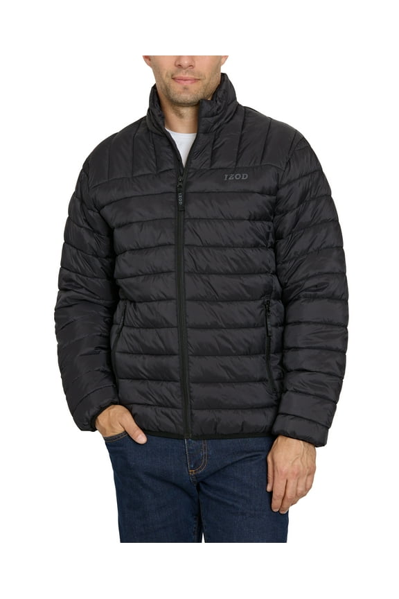 Men's & Big Men's Puffer Jacket, Up to Size 2XL