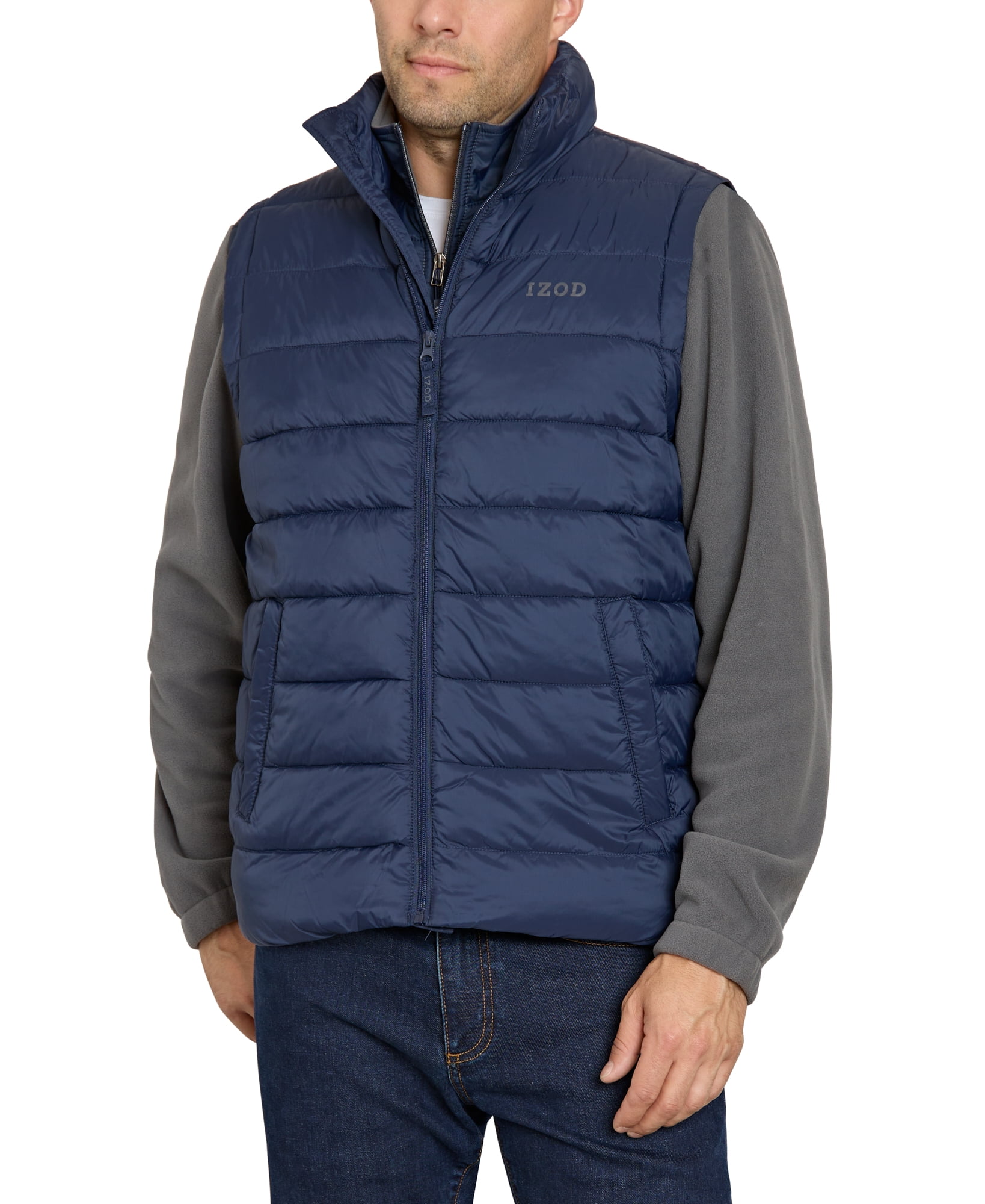 IZOD Men's & Big Men's Puffer Vest, Up to Size 2XL - Walmart.com