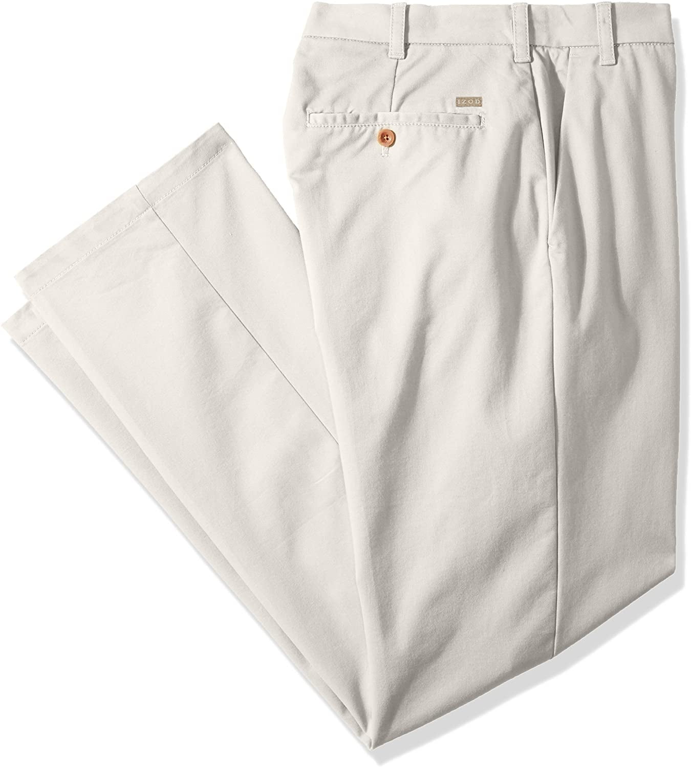 IZOD Men's Big & Tall Big and Tall Performance Stretch Flat Front Pant