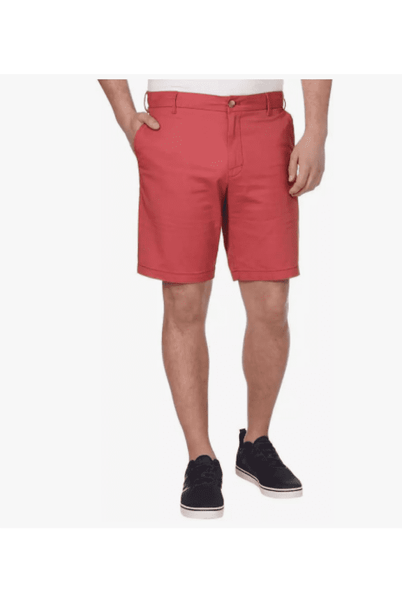Men's Big & Tall Saltwater Flat Front Chino Short, 36