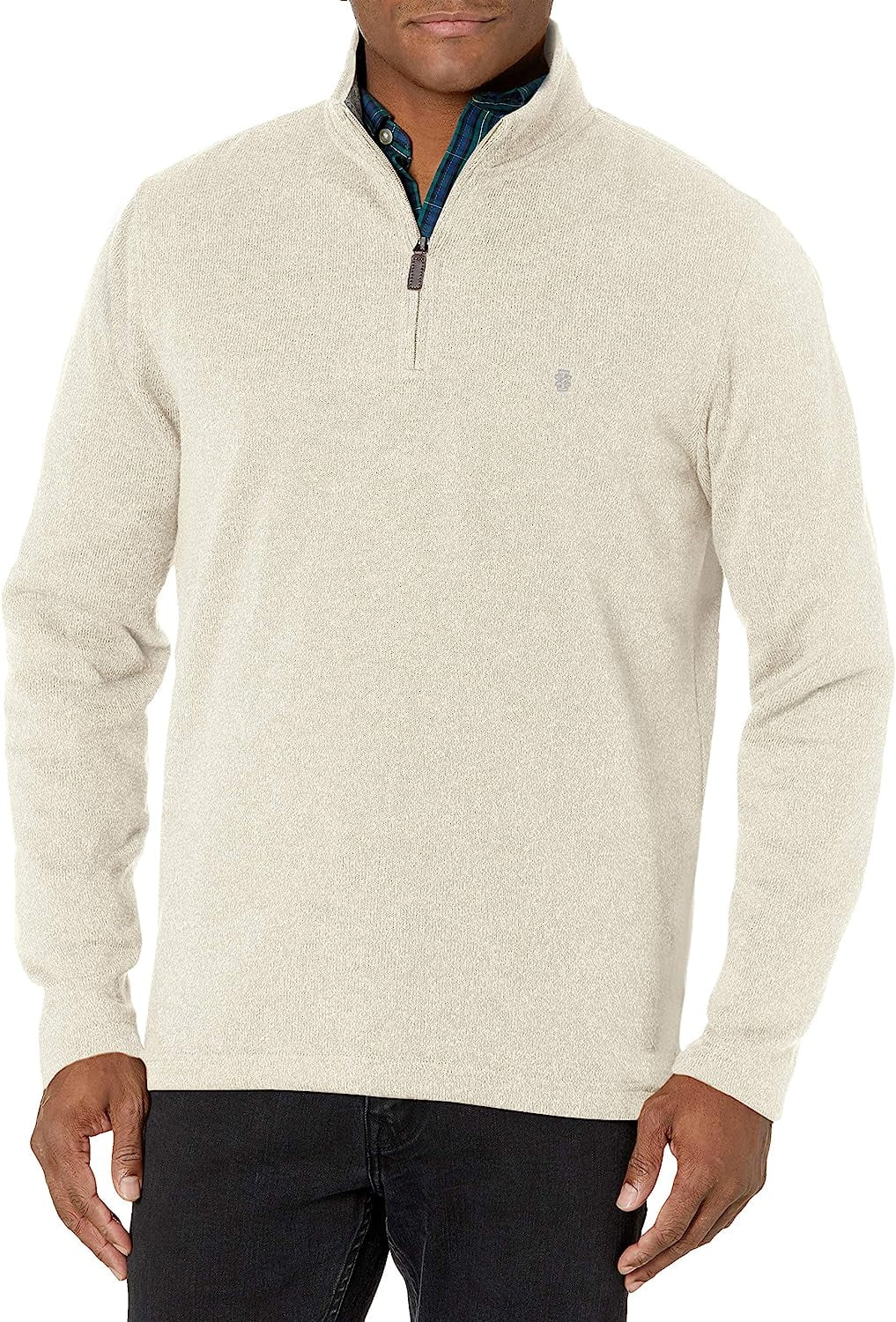 IZOD Men's Big & Tall Tall Advantage Performance Quarter Zip